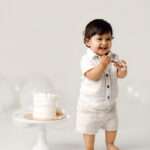 Bentonville cake smash photographer, NWA cake smash photography, baby birthday photoshoot near me