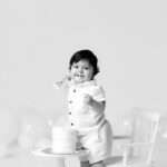 Bentonville cake smash photographer, NWA cake smash photography, baby birthday photoshoot near me