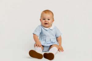 Northwest Arkansas cake smash photographer, baby photography Rogers Arkansas, NWA baby portrait studio