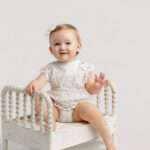 One-Year Milestone Session, best baby photographer Cave Springs, professional cake smash photos