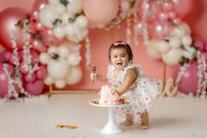 best cake smash photographer, NWA baby portraits, Cave Springs milestone session
