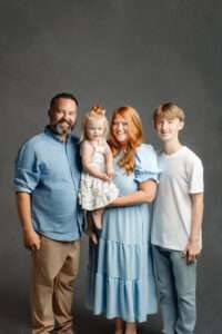 family studio session, nwa family photography, family portraits Cave Springs, professional family photos
