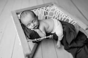 Northwest Arkansas studio newborn session