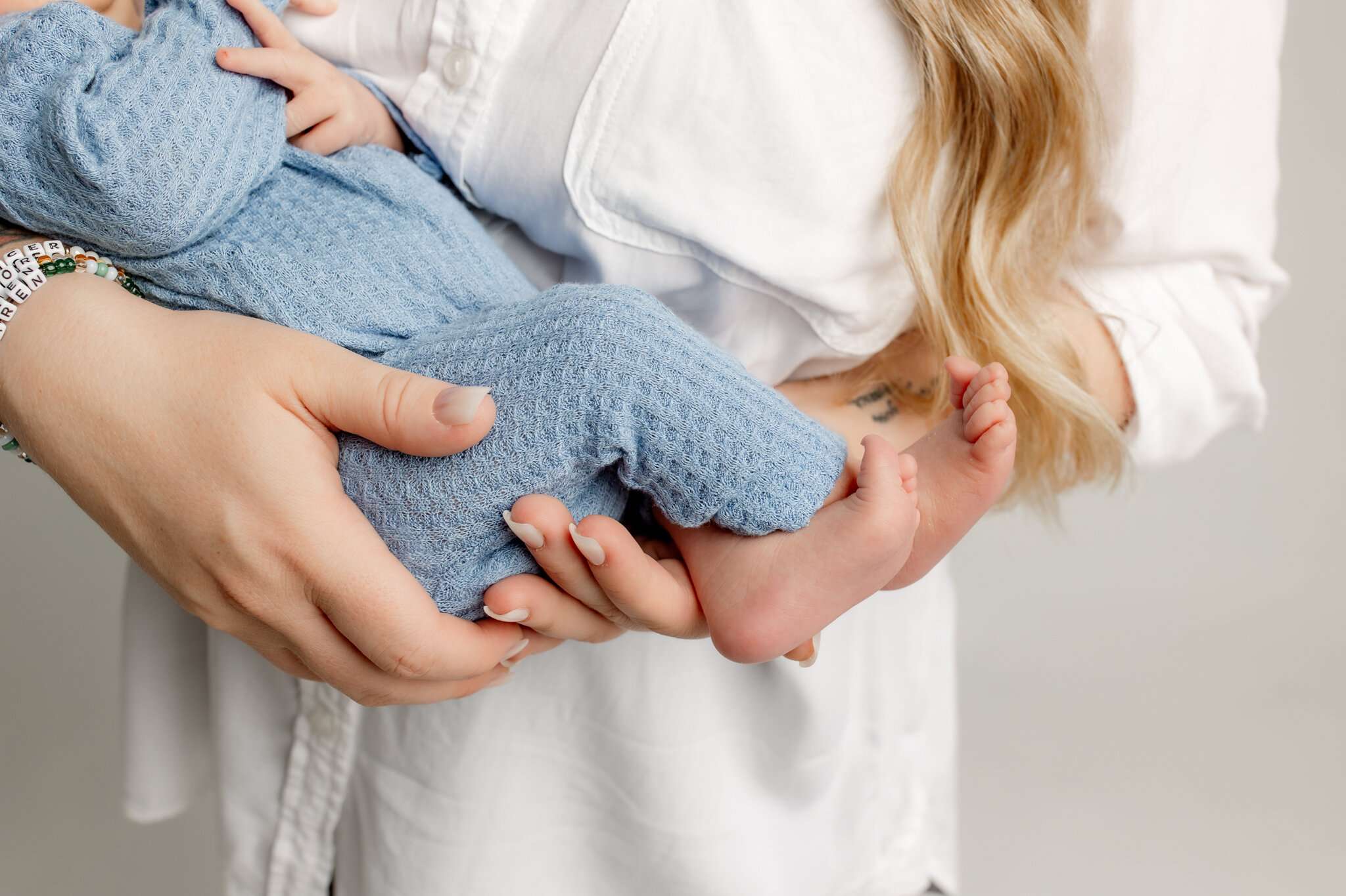 Northwest Arkansas studio newborn session