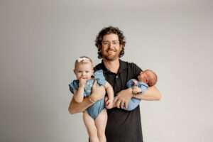 Northwest Arkansas studio newborn session