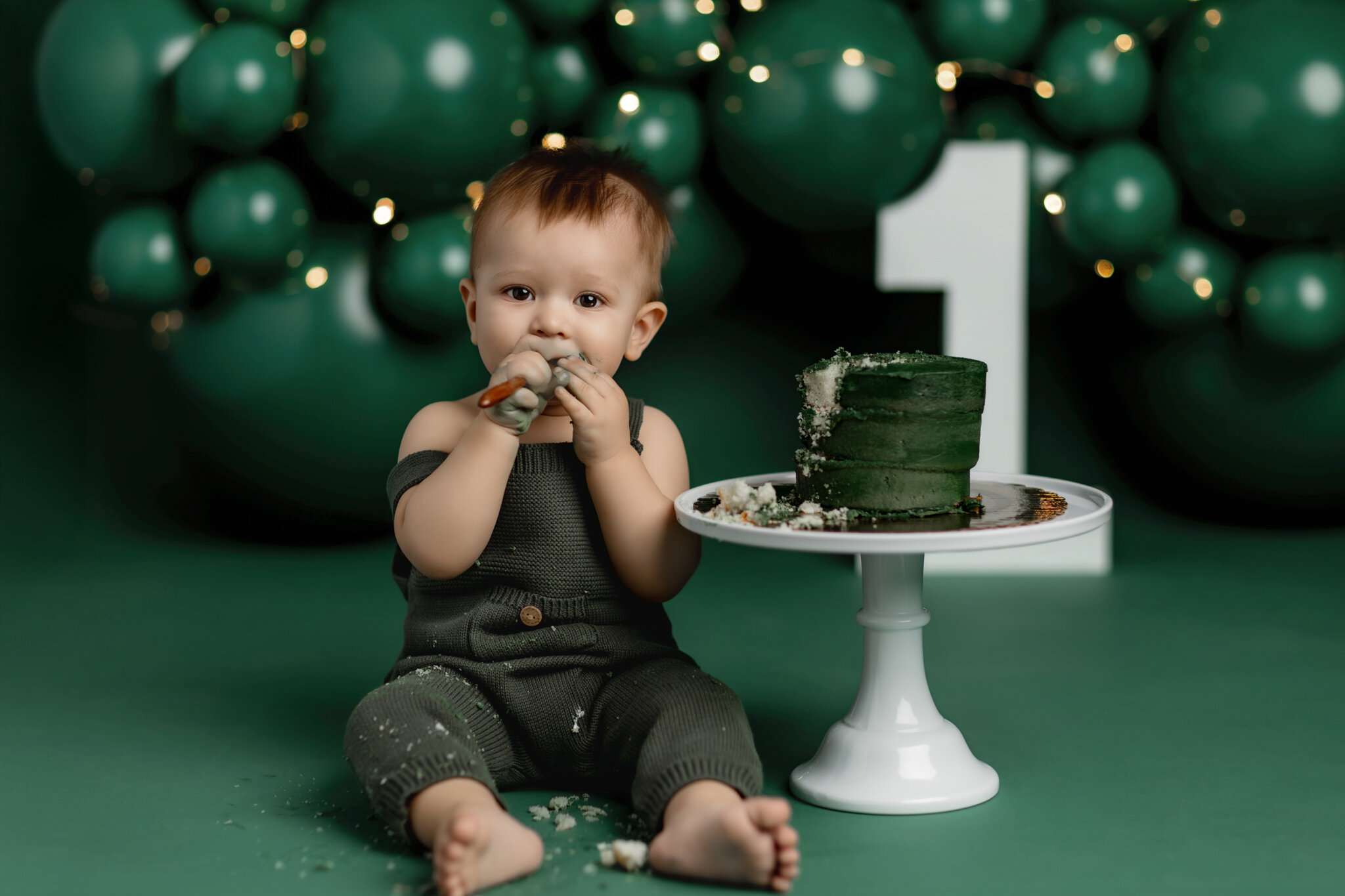 cake smash photography Cave Springs, baby photographer near me