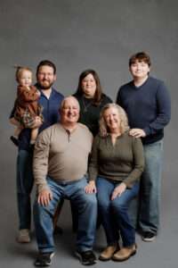NWA studio family portrait session, family pictures near me Cave Springs, family photographer NW Arkansas
