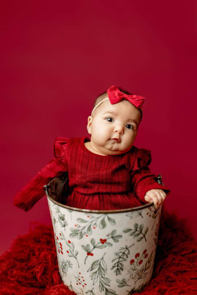 nwa best children's photographer, studio baby portraits