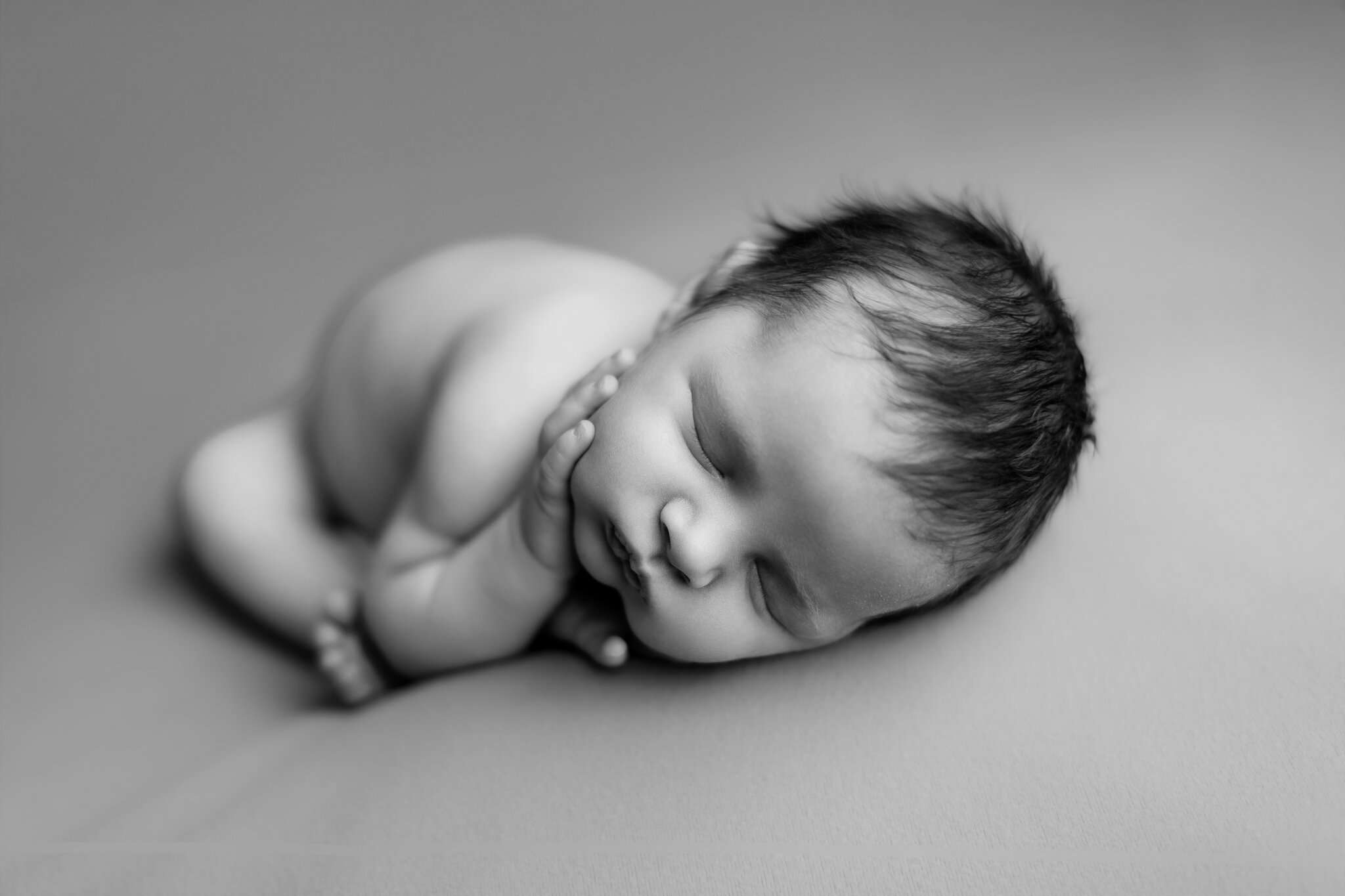 micro newborn session, newborn photography session, NWA studio newborn photographer