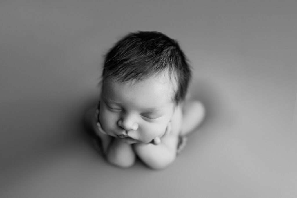 micro newborn session, newborn photography session, NWA studio newborn photographer