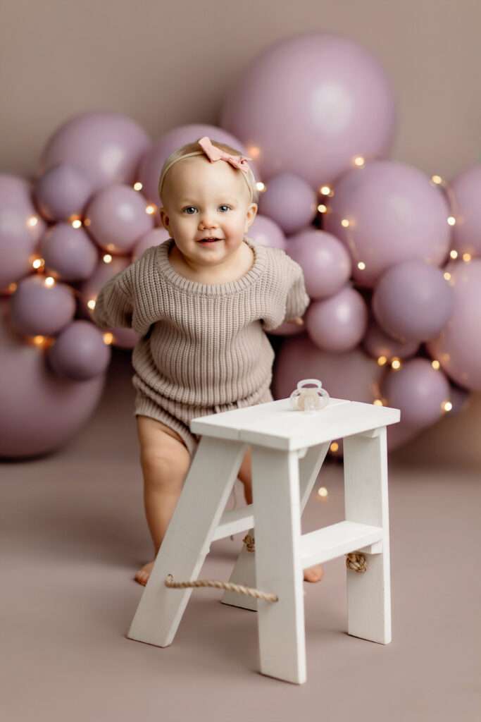 best milestone portraits NW Arkansas, One Year Milestone Session