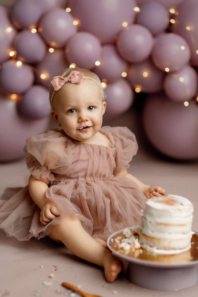 best milestone portraits NW Arkansas, One Year Milestone Session
