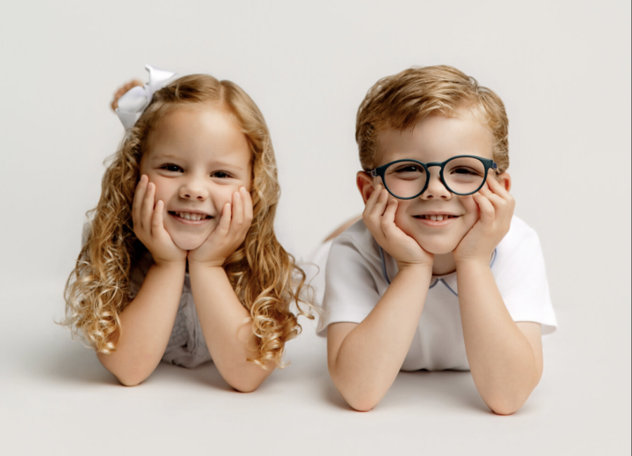 best kids photographer near me - twins heirloom portraits